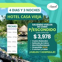 Puerto Escondido · Hotel Casa Vieja